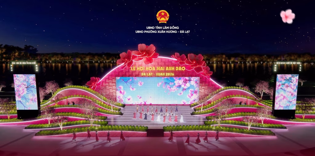 Hoa mai anh đào
Hoa đào Đà Lạt
Lễ hội mai anh đào Đà Lạt
Quảng trường Đà Lạt
