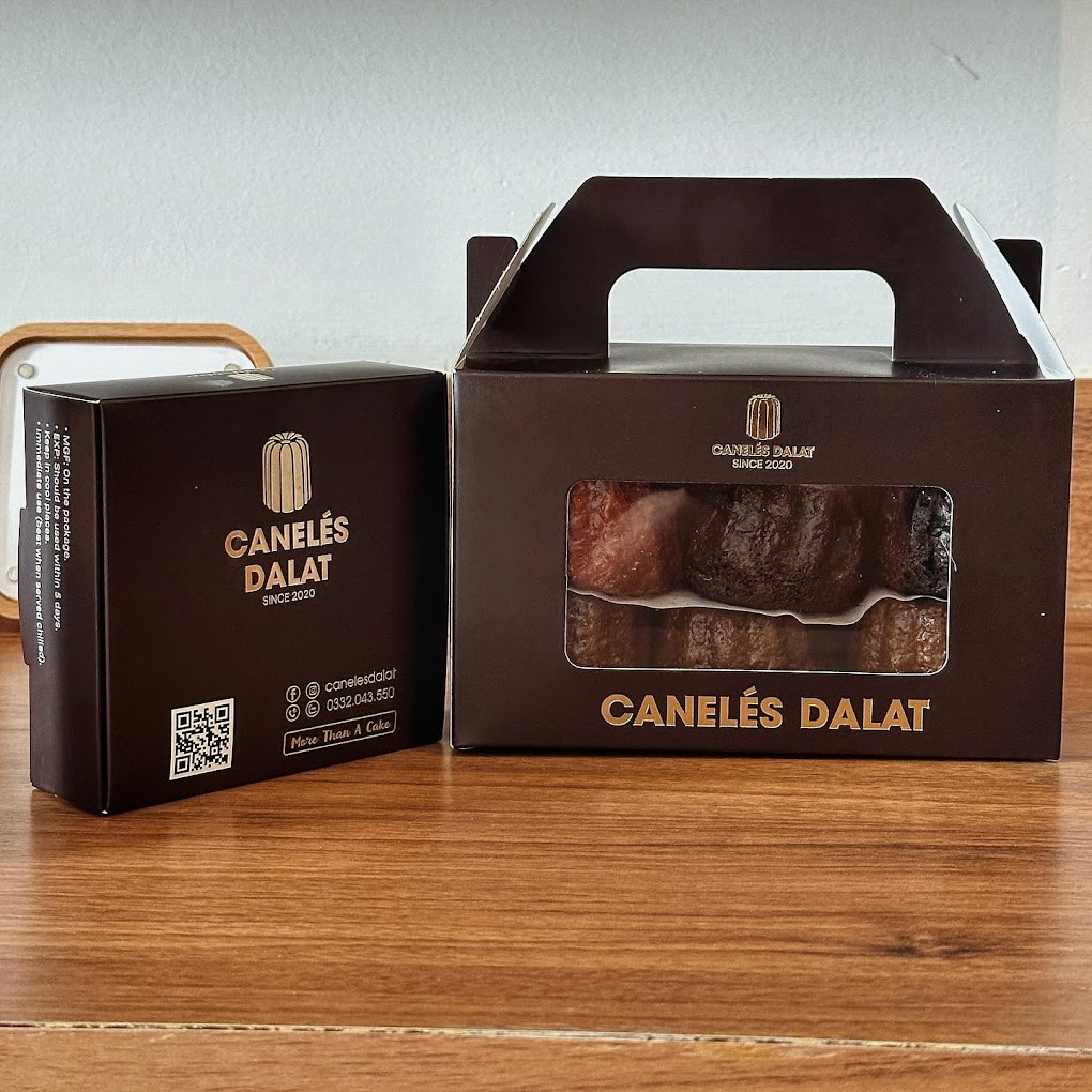 Bánh Canelés Đà Lạt, Cre: Sưu Tầm.